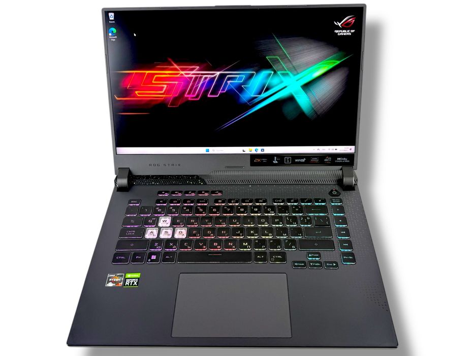 ASUS ROG STRIX G15 15" 2K 240Hz Ryzen 7 16RAM 1TB RTX 3060 Гаранция