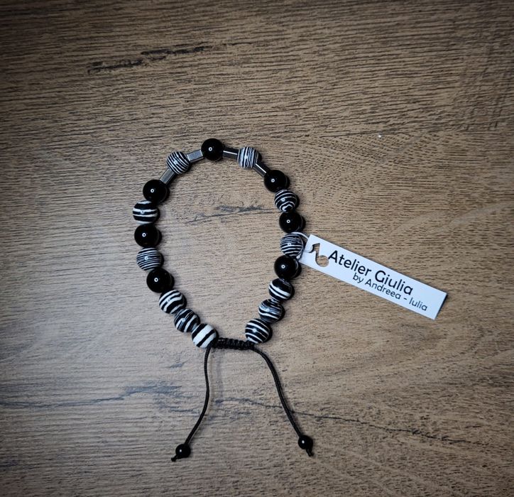 Brățări bărbătești cu pietre semiprețioase