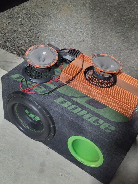 Сабвуфер , динамик , усилитель