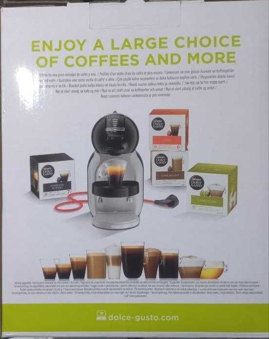 Капсульная кофемашина Dolce Gusto EDG 155-BG б/у