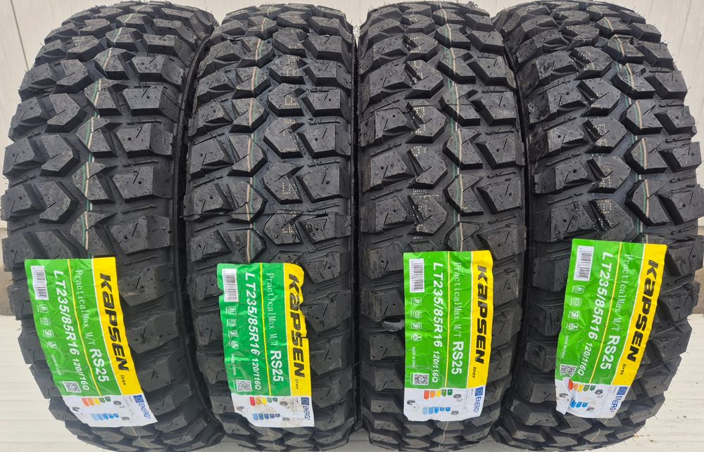 235/85 R16, 120Q, KAPSEN RS25 M/T, Anvelope Mud Terrain M+S
