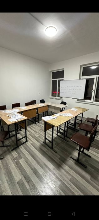 Галаосиё марказида Ижарага 240мкв бино, банк,кадастр,суд ёнида жойлашг