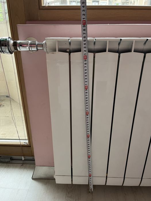 Алуминев радиатор парно