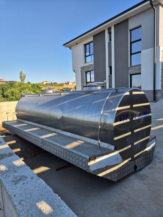 Неръждаема цистерна за мляко