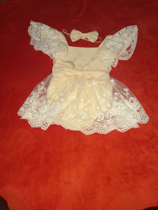 Body fetiță cu bentiță