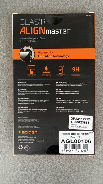 Folie sticla Spigen, nou, sigilata, pentru iPhone 11 sau XR