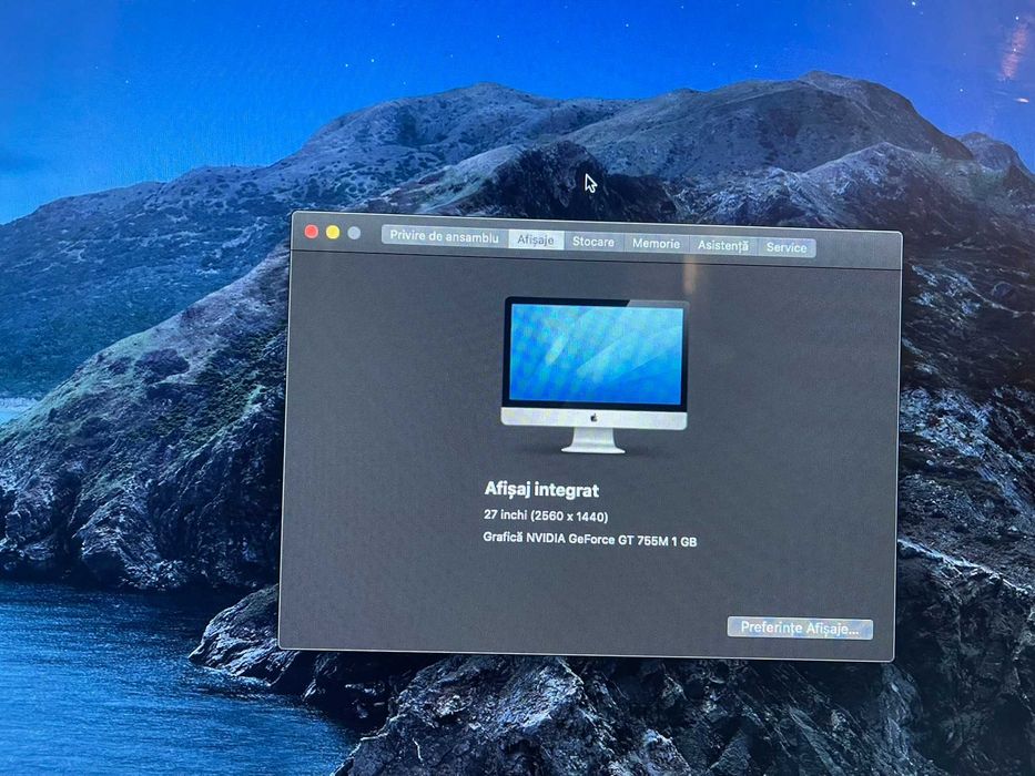 Apple iMac 27" WQHD Late 2013 i5-4570 GT 755M 1GB 8GB RAM 1TB HDD