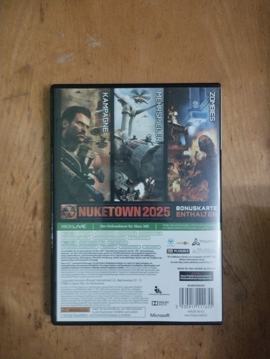 Call of Duty Black Ops за Xbox 360