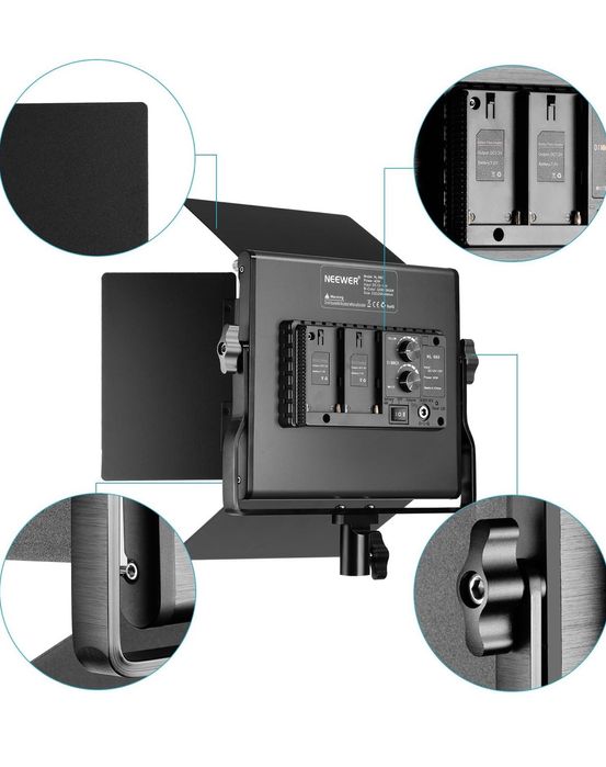 Проф. Диодно осветление. Видео. Фото. Np-f. Neewer. Софтбокс