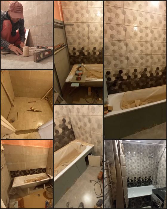 Кафельщик, сантехник.