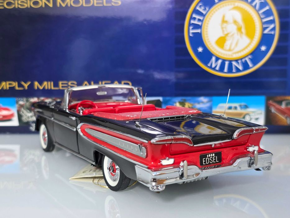 Macheta Auto 1/24 Franklin Mint Ford Edsel Citation 1958 Editie Limitata