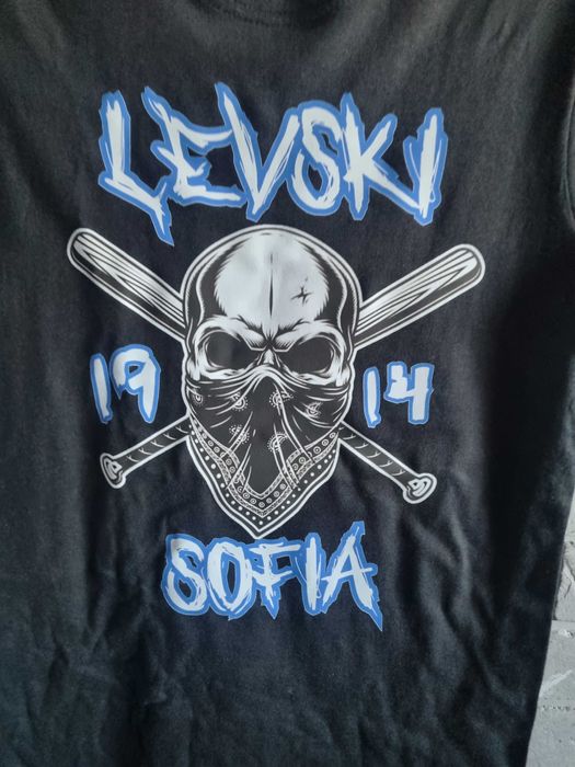 мъжка тениска Левски София ултрас 1914