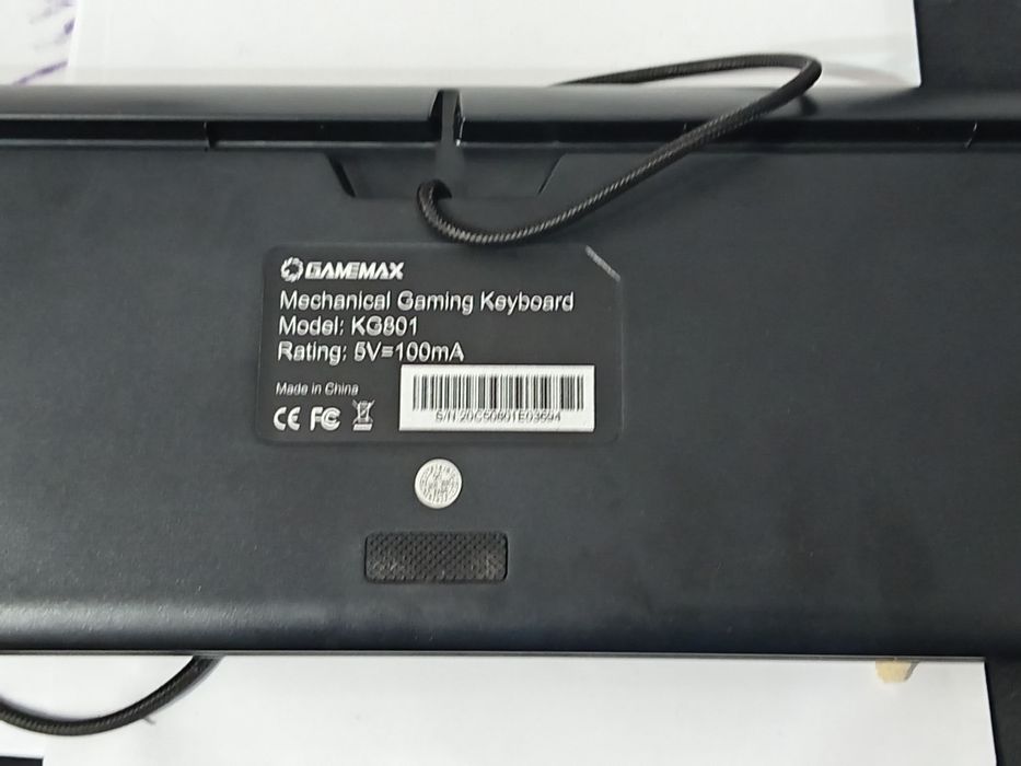 Tastatura mecanica gaming Gamemax KG901