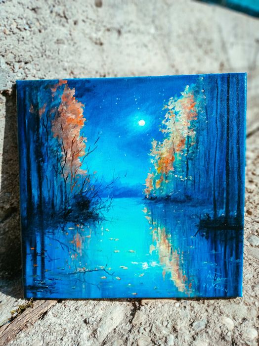 Lucrari la comanda peisaje pe panza in ulei