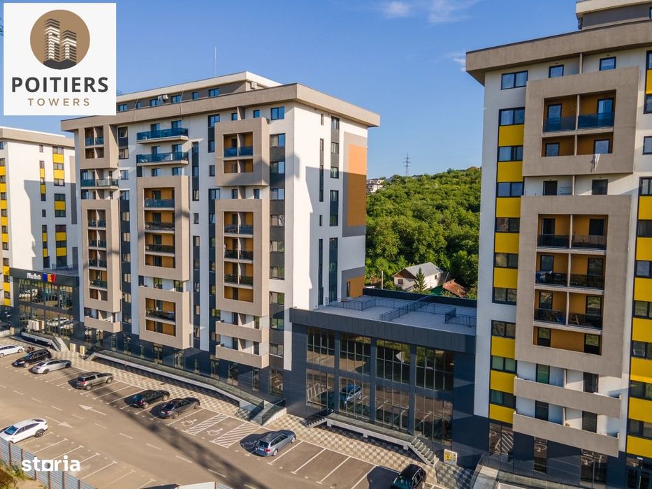 Spațiu comercial de închiriat în Poitiers Towers – 825 mp utili!