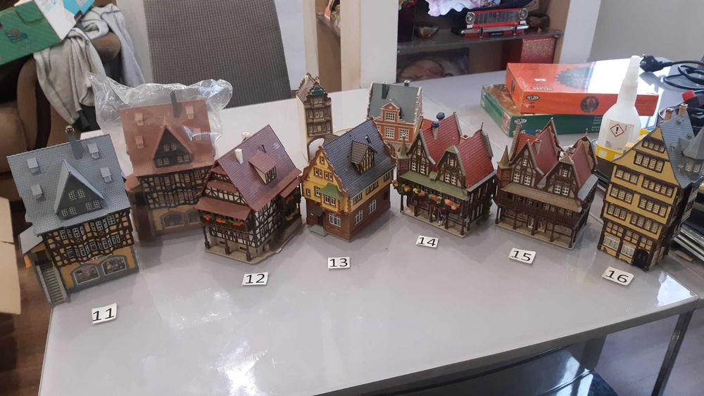 Сгради мащаб НО, за ЖП моделизъм Vollmer, Fаller, Pola,Kibri