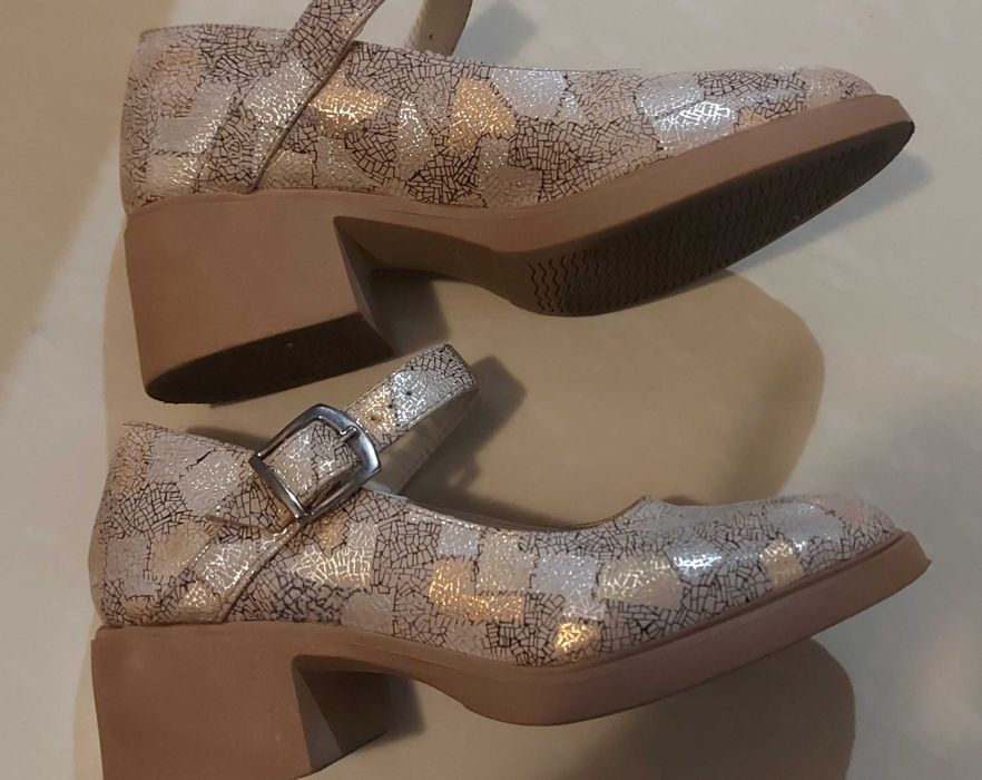 Дизайнерски обувки естествена кожа Gabina