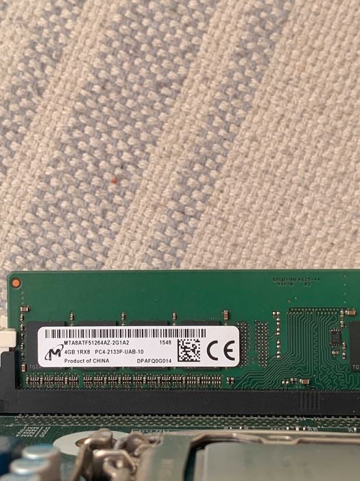 Процесор i3-6100 + DDR 4Gb 2133 Mhz