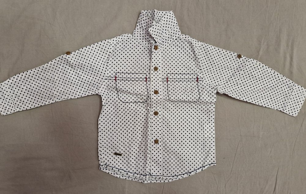 Детски дънки със сако и папиьонкс