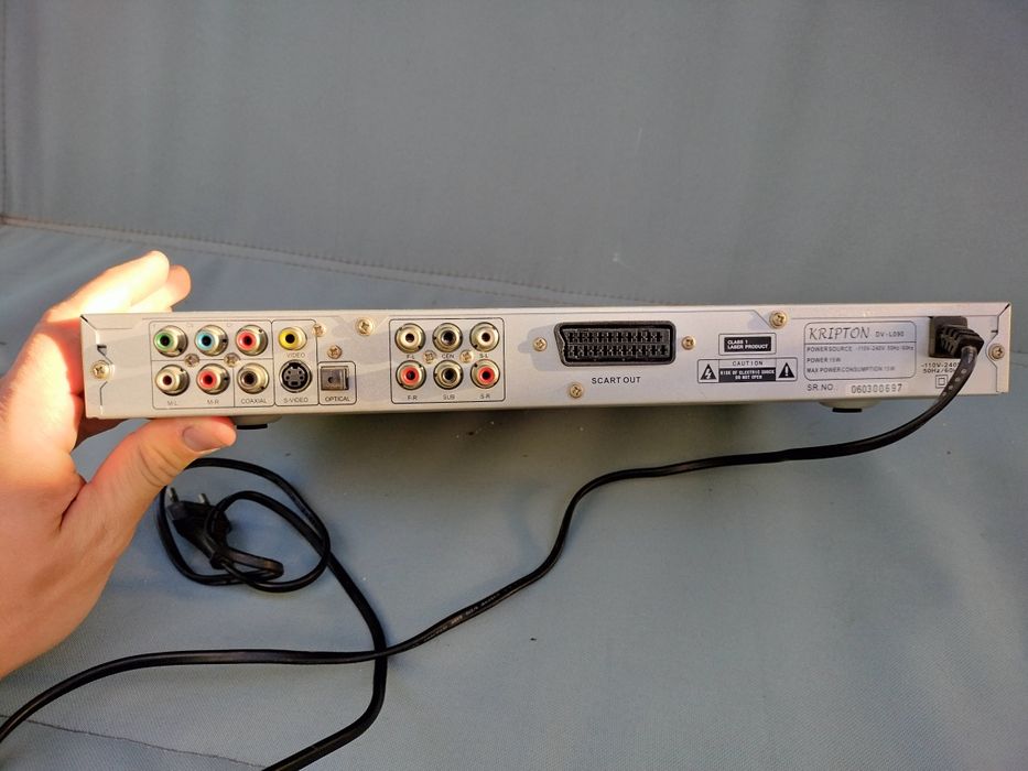 DVD/VCD/MP3/CD Player Kripton DV-L090