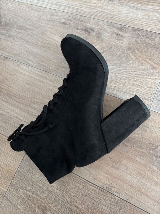 Ботильоны эко - замша