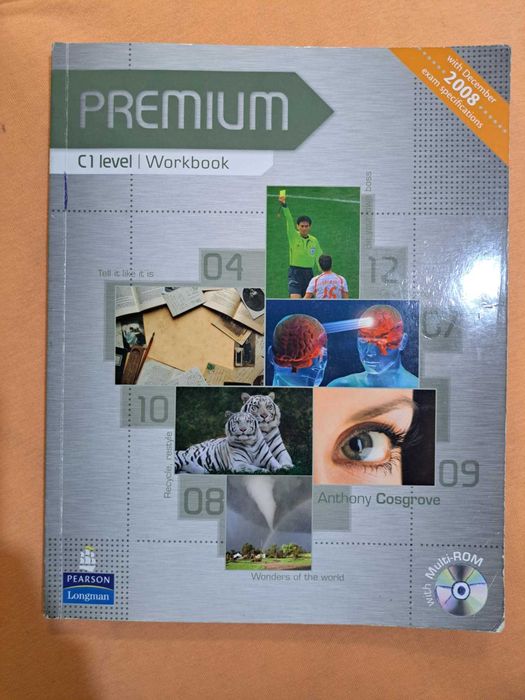 Учебник и тетрадка Premium C1 level