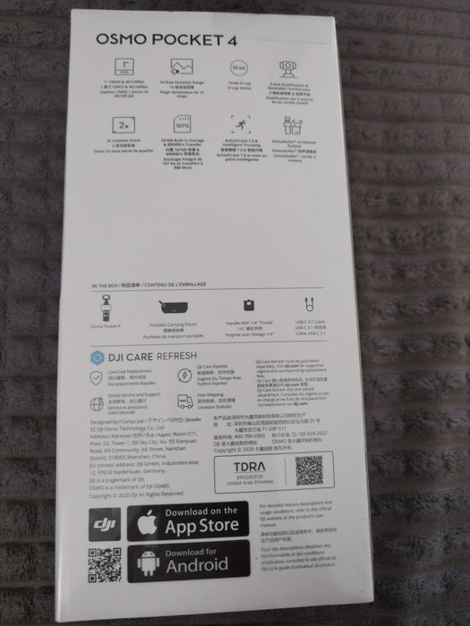 Vând camera Dji Osmo Pocket 4