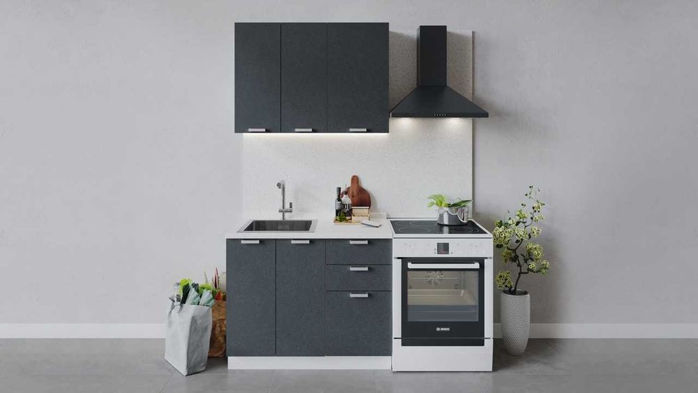 Экспресс кухня за 3 дня 100 см  напрямую с цеха