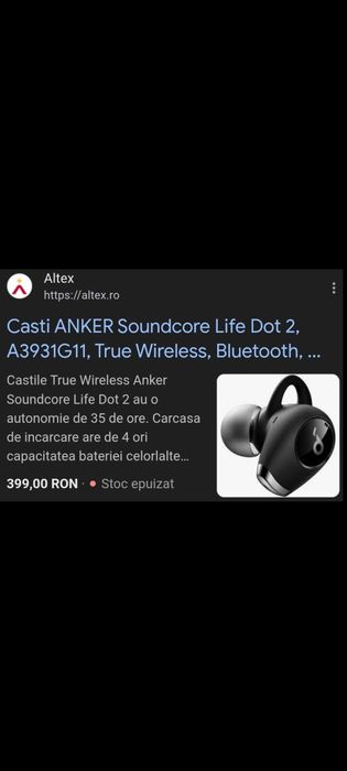 Anker  SoudCore  Life Dot2  - Total Wireless Earphones