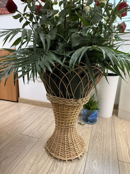 Новый букет с корзиной