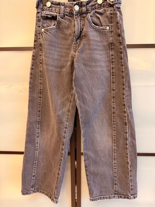 Дънки с широки крачоли Zara, момиче, 140 см.