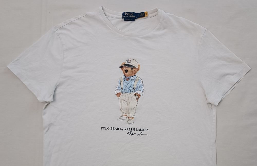 POLO Ralph Lauren Polo Bear Shirt оригинална тениска L памучна фланелка