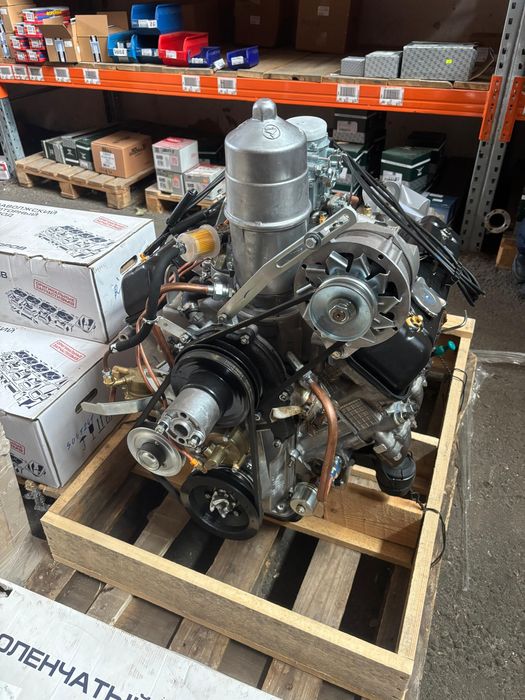 Двигатель на ГАЗ-53 заводской