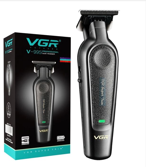 VGR V - 197 & 995 Combo. Soch va soqol olish uchun Clipper va trimmer