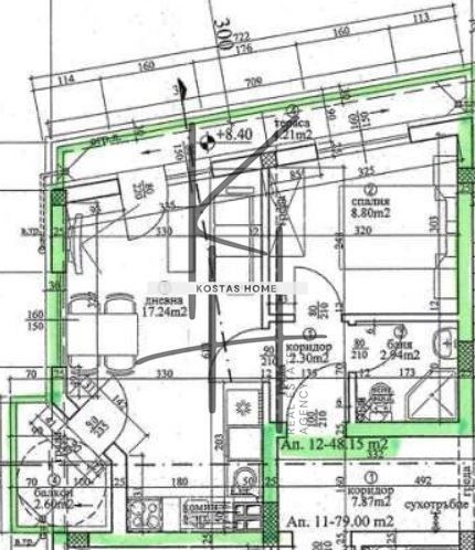 Продава се Двустаен апартамент в Варна, Базар Левски - 58 кв.м за 1275 €/кв.м - Снимка #2