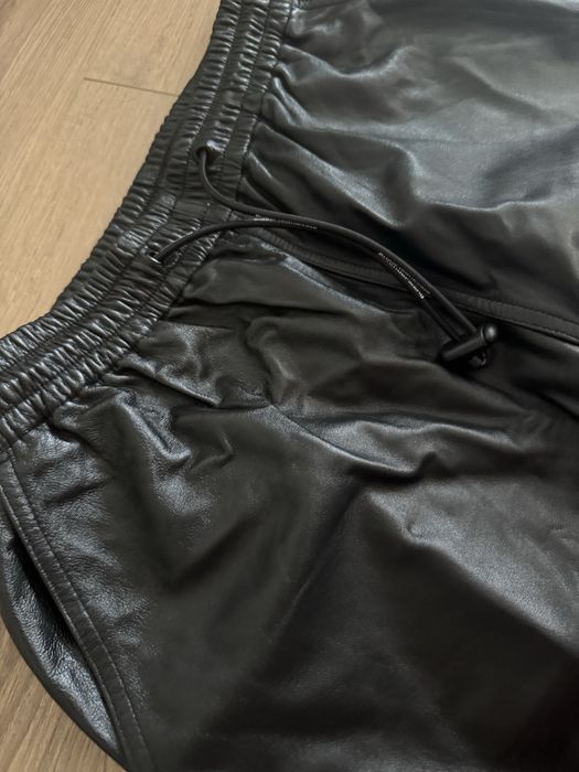Кожен панталон Alexander Wang Размер М