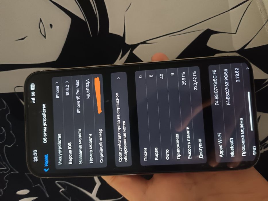 Продам iphone 15 pro max 256gb