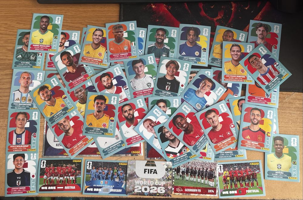 Panini стикери световно 2026
