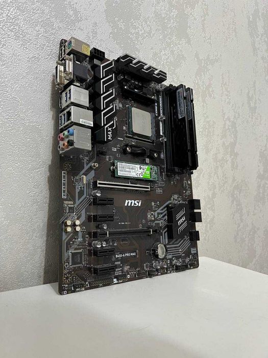 процессор AMD Ryzen 9-5950X (16яд/32пот) + плата MSI B450-A PRO MAX