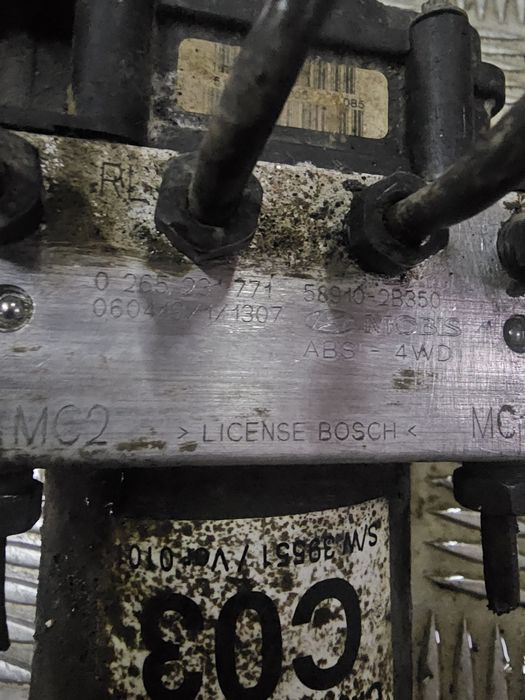 Pompa/ Unitate ABS Cod: 0265800542 / 0265231771 / 58910-2B250 Hyundai