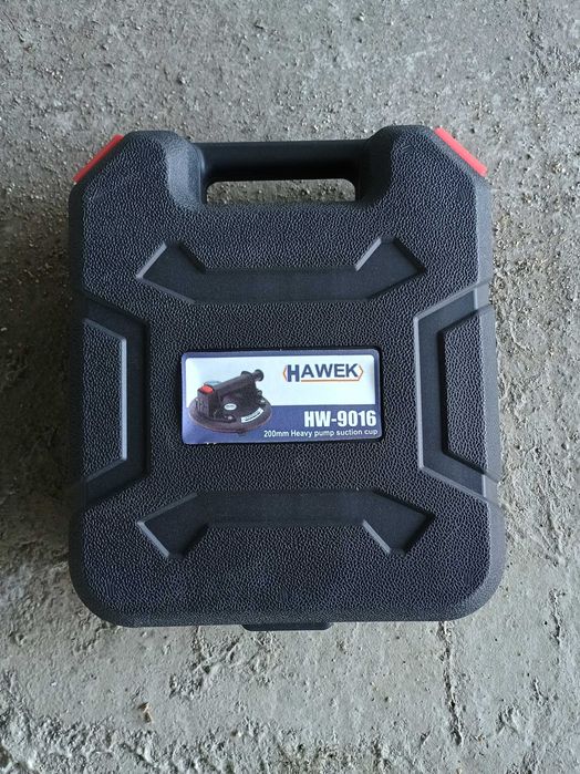 Две вендузи с манометър и вакуумна помпа професионални  ф200мм HAWEK
