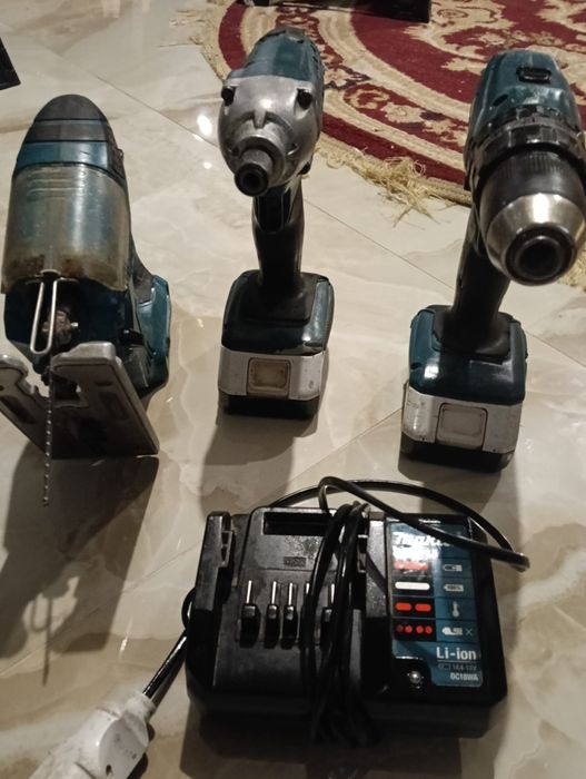 Vând set makita filetanta ,impact și pendular