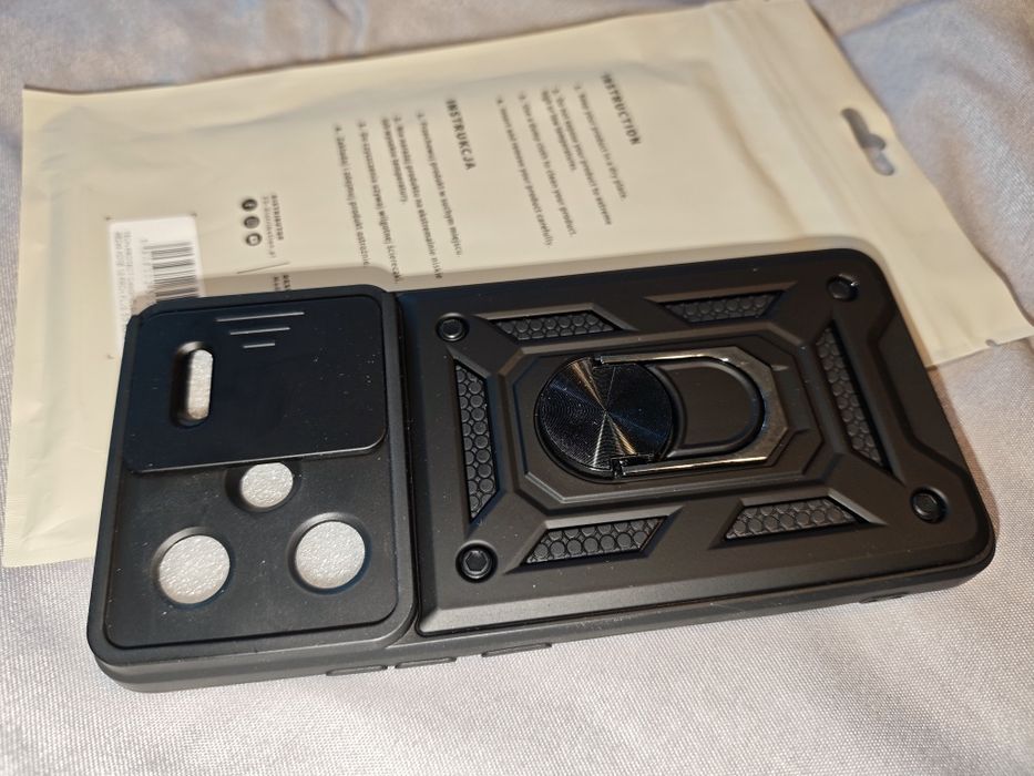 Husa pentru Xiaomi Redmi Note 13 Pro+, CamShield Pro, Neagra