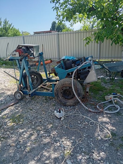 Instalație foraj puțuri