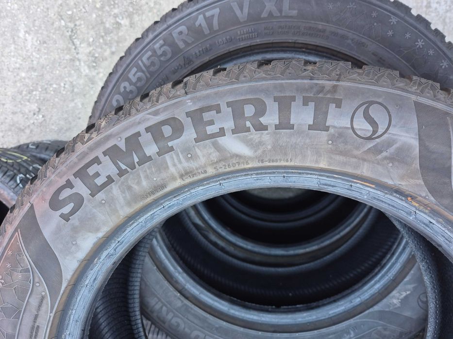 4 Anvelope M+S - 235/55/17 - Semperit - Stare F BUNA - DOT 2022 !