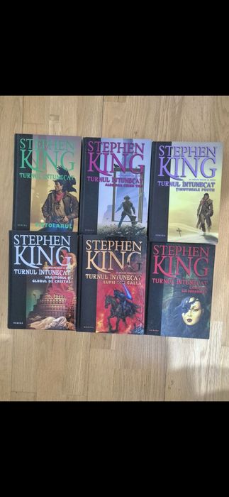 Turnul Intunecat-Stephen king (editia cartonata 6 volume)