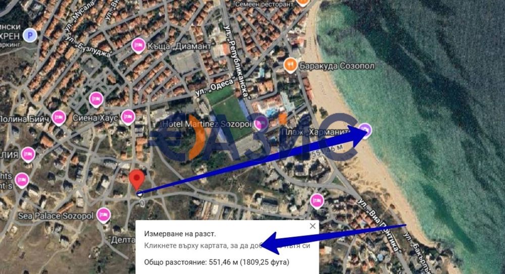 Продава се Двустаен апартамент в Созопол - 61 кв.м за 861 €/кв.м - Снимка #13