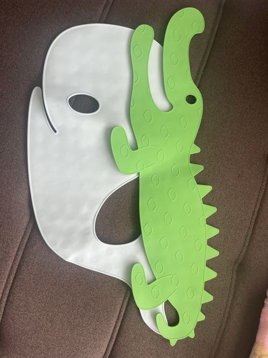 Детска постелка за баня Лидл LIDL - кит и крокодил