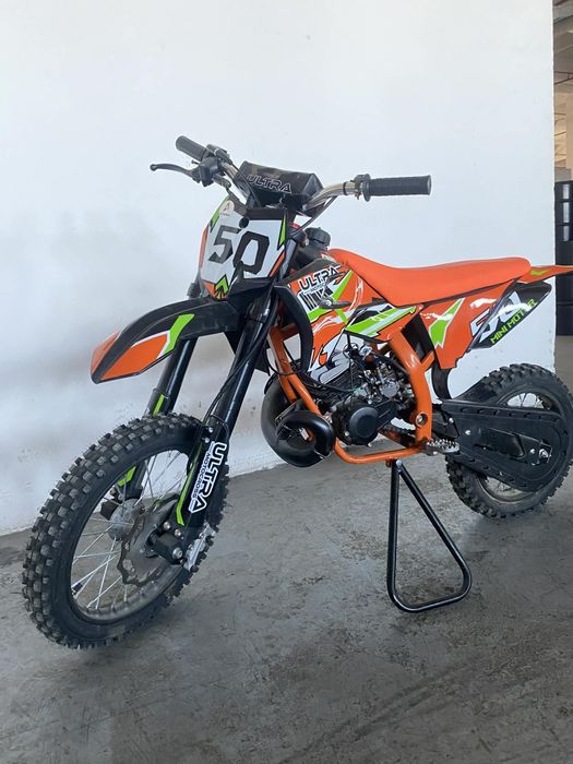Motocross pentru copii Ultra 50cc 2 Timpi Kixkstart Nou din Germania