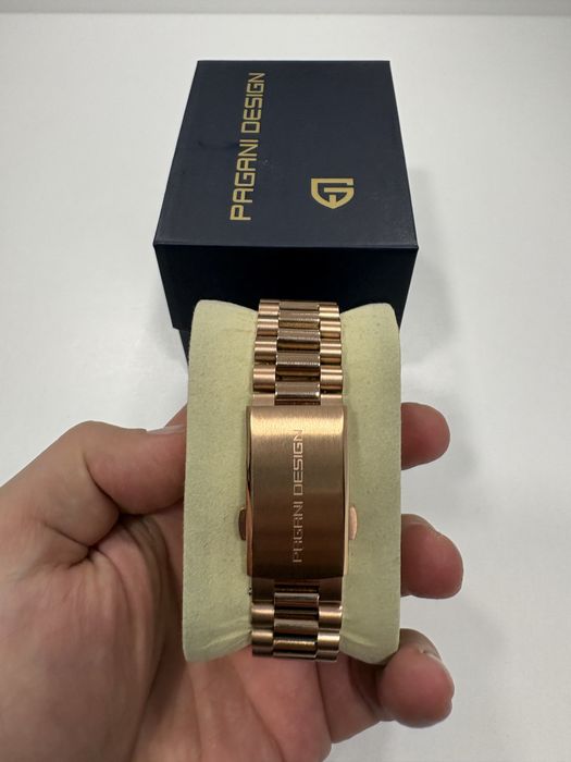 Pagani desing day date rose gold 36mm